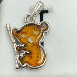 Amber Koala Pendant